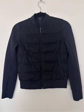 Lululemon Non-Stop Bomber Jacket Reversible Black Size 2